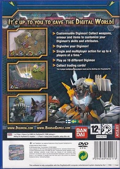 Digimon World 4 - PS2 (Genbrug)